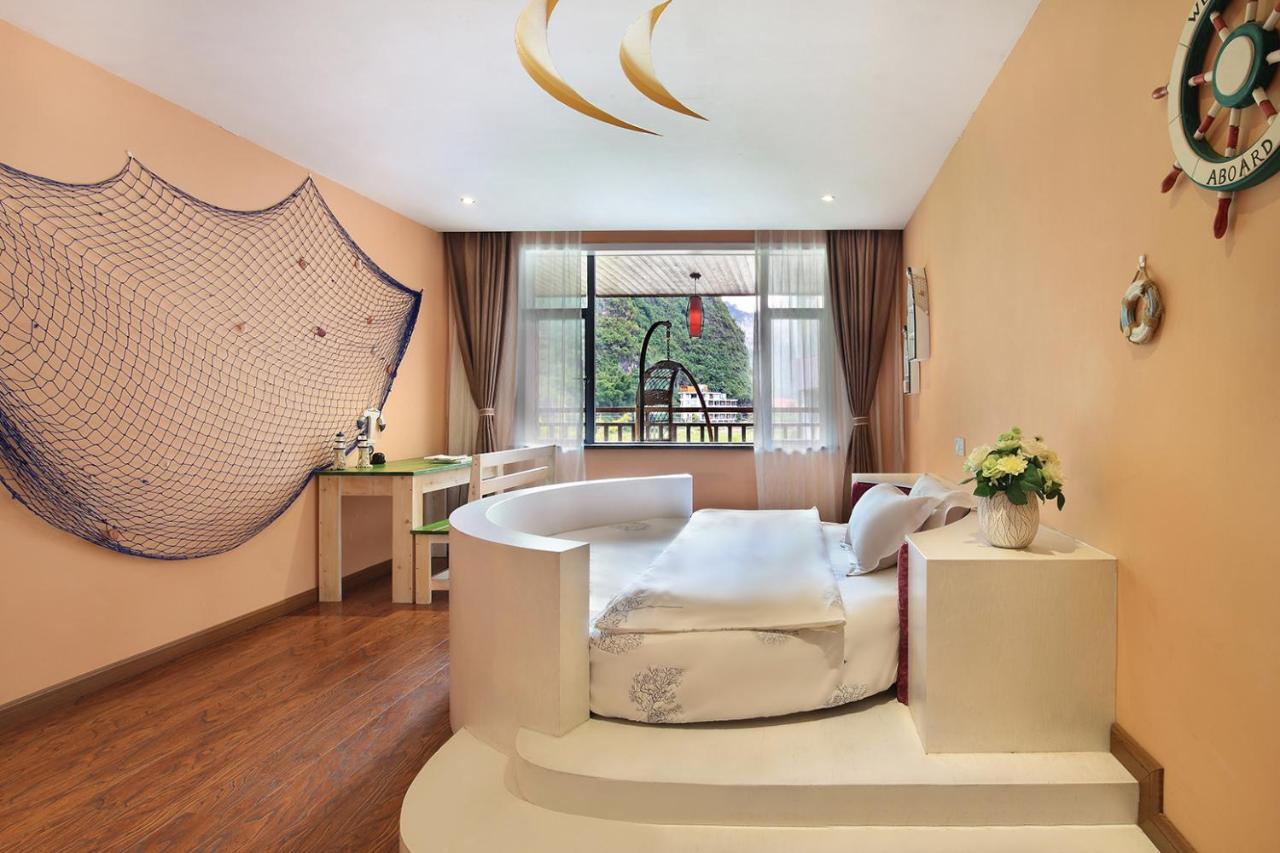 Blue Sky Hotel يانغتشو المظهر الخارجي الصورة